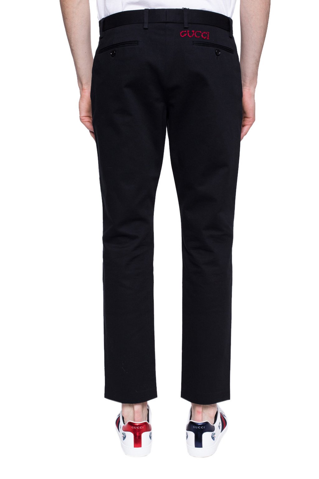 Gucci Logo-stitched trousers